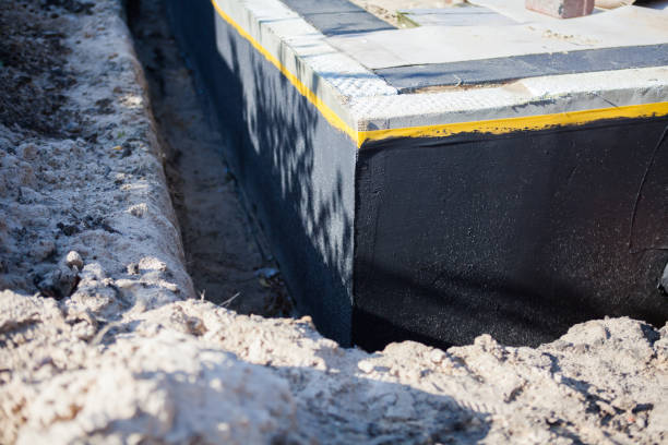 SJ Waterproofing Pros completing home waterproofing near New London, WI